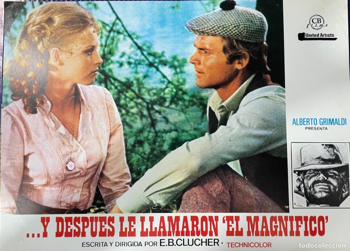 Kino: Y despu&eacute;s le llamaron el magnifico (Fotocromo original del estreno de la pel&iacute;cula)