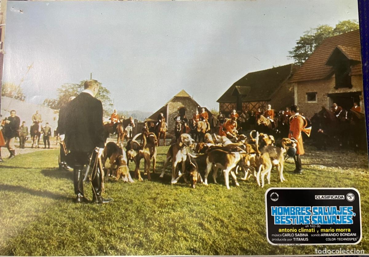 Kino: Hombres salvajes Bestias Salvajes (Fotocromo original del estreno de la pel&iacute;cula)
