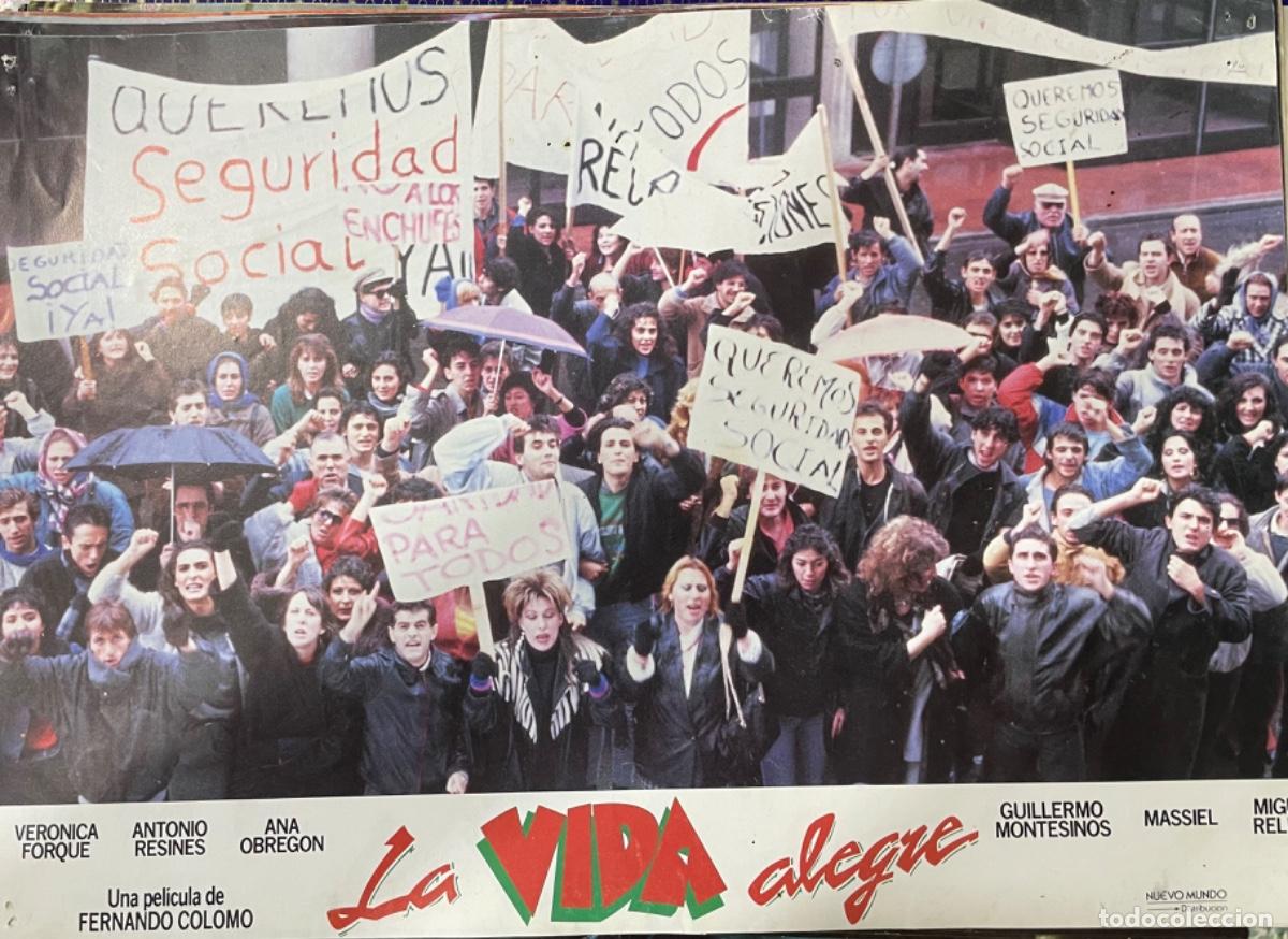 Kino: La vida alegre (Fotocromo original del estreno de la pel&iacute;cula)