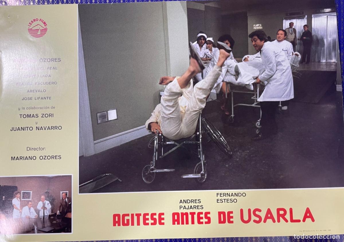 Cinema: Ag&iacute;tese antes de usarla (Fotocromo original del estreno de la pel&iacute;cula)