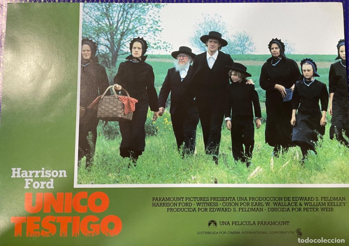 Kino: &Uacute;nico testigo (Fotocromo original del estreno de la pel&iacute;cula)