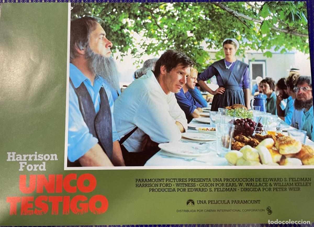 Kino: &Uacute;nico testigo (Fotocromo original del estreno de la pel&iacute;cula)