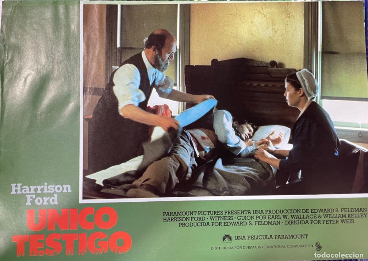 Kino: &Uacute;nico testigo (Fotocromo original del estreno de la pel&iacute;cula)