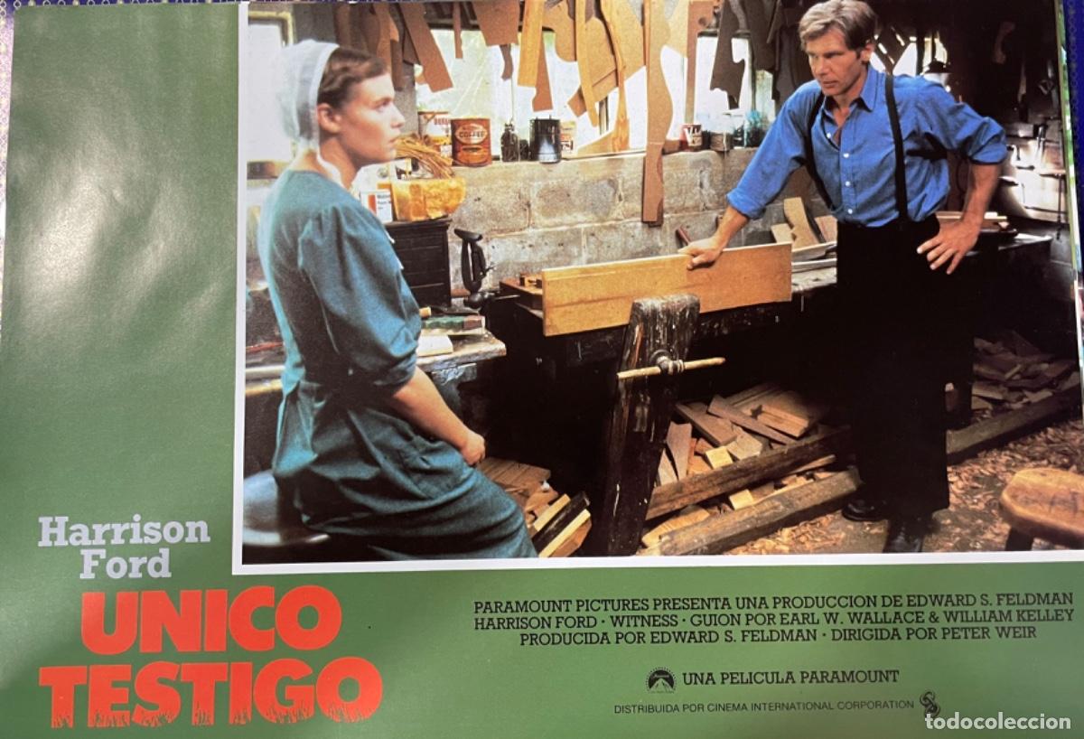 Kino: &Uacute;nico testigo (Fotocromo original del estreno de la pel&iacute;cula)