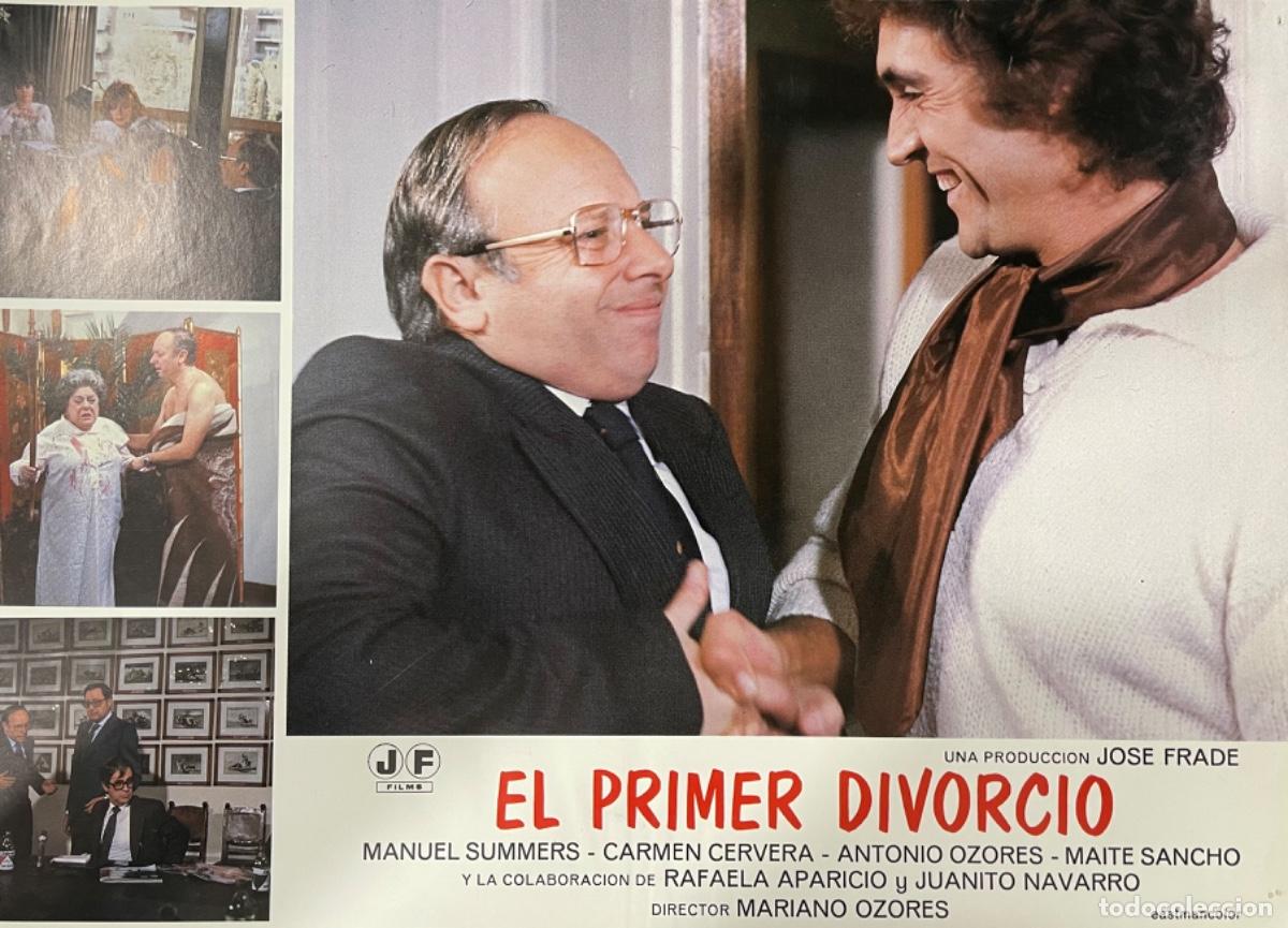 Cinema: El primer divorcio (Fotocromo original del estreno de la pel&iacute;cula)