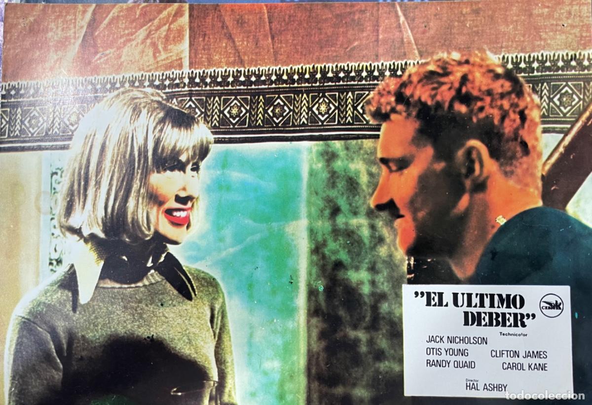 Cinema: El &uacute;ltimo deber (Fotocromo original del estreno de la pel&iacute;cula)