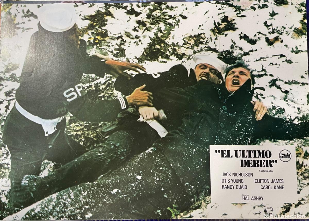 Kino: El &uacute;ltimo deber (Fotocromo original del estreno de la pel&iacute;cula)