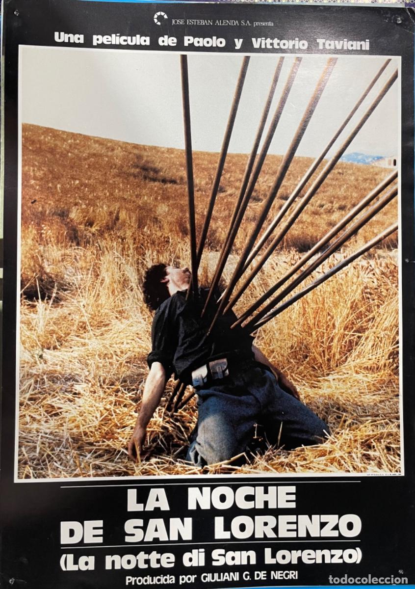 Kino: La noche de San Lorenzo (Fotocromo original del estreno de la pel&iacute;cula)