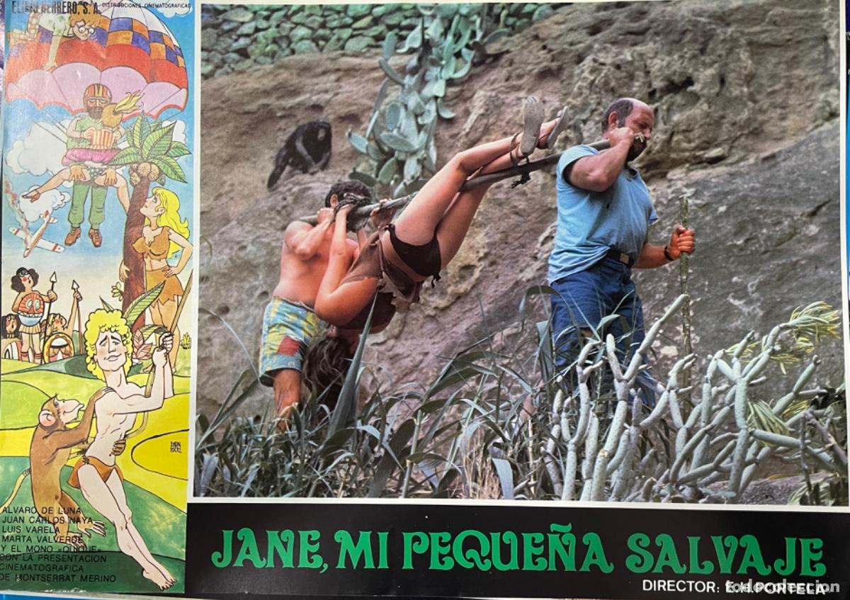 Kino: Jane mi peque&ntilde;a salvaje (Fotocromo original del estreno de la pel&iacute;cula)