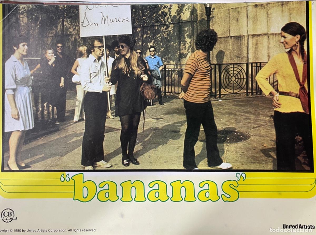 Cinema: Bananas (Fotocromo original del estreno de la pel&iacute;cula)