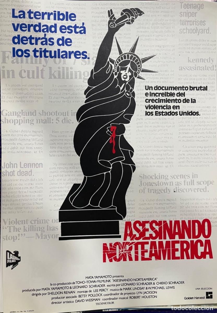 Kino: Asesinando Norteam&eacute;rica (Fotocromo original del estreno de la pel&iacute;cula)
