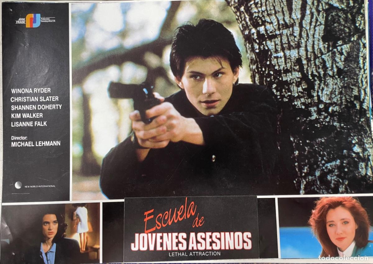 Cinema: Escuela de j&oacute;venes asesinos (Fotocromo original del estreno de la pel&iacute;cula)