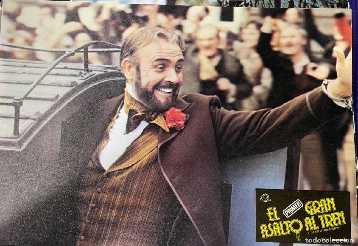Kino: El gran asalto al tren (Fotocromo original del estreno de la pel&iacute;cula)
