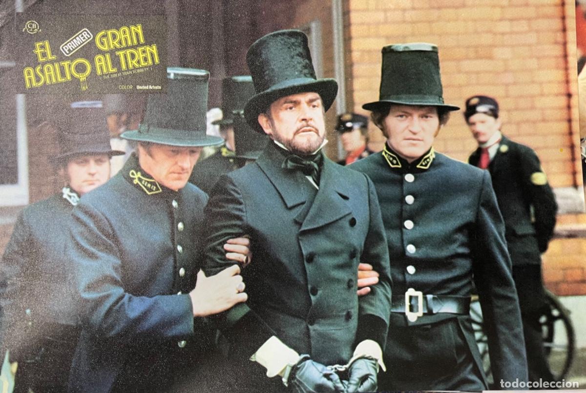 Kino: El gran asalto al tren (Fotocromo original del estreno de la pel&iacute;cula)