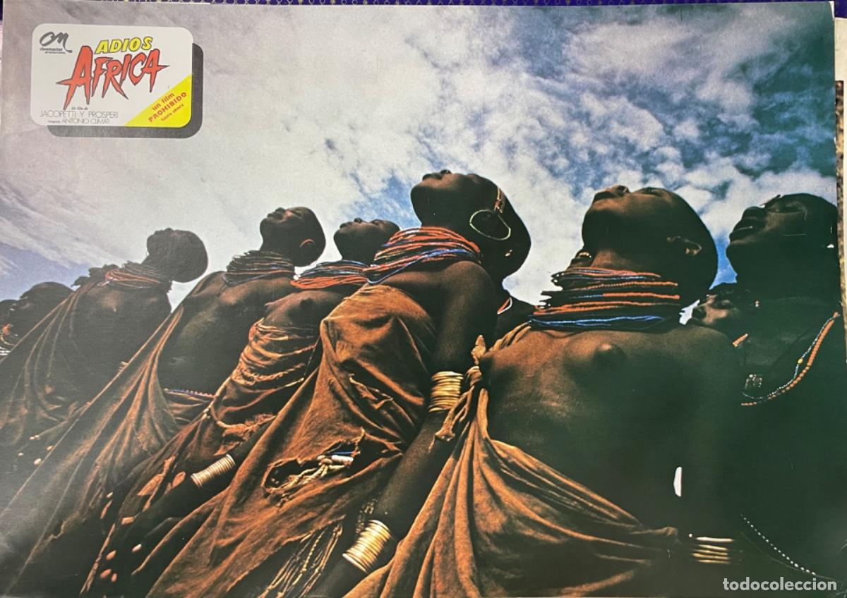 Kino: Adi&oacute;s &Aacute;frica (Fotocromo original del estreno de la pel&iacute;cula)