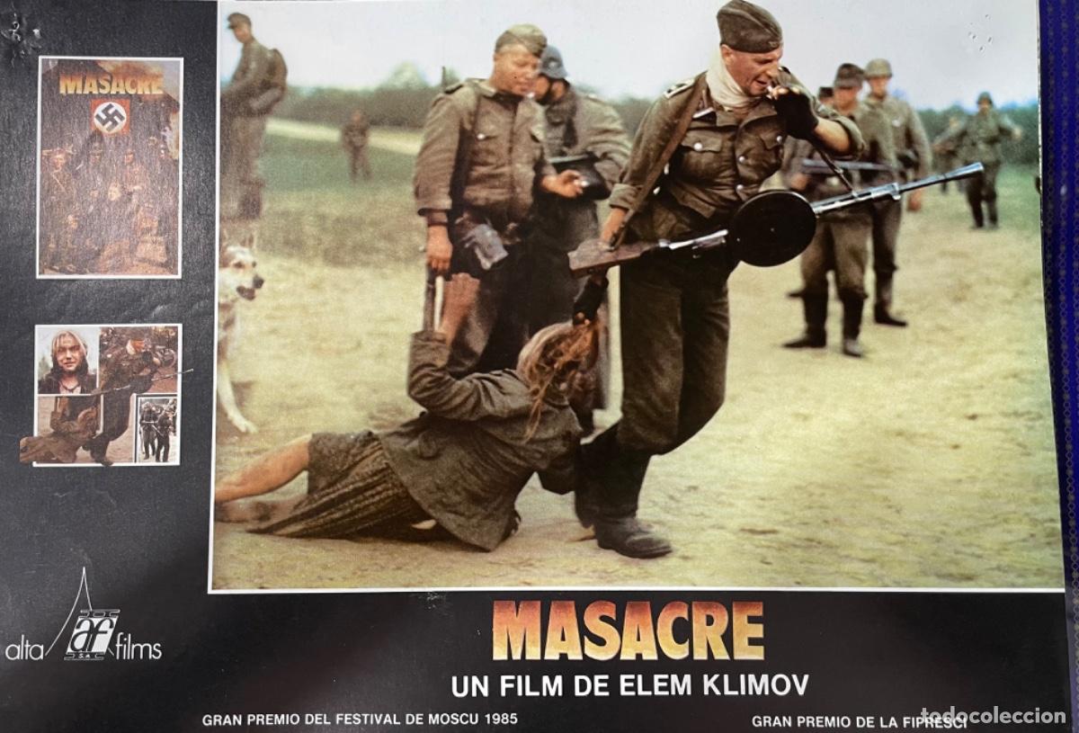 Kino: Masacre (Fotocromo original del estreno de la pel&iacute;cula)