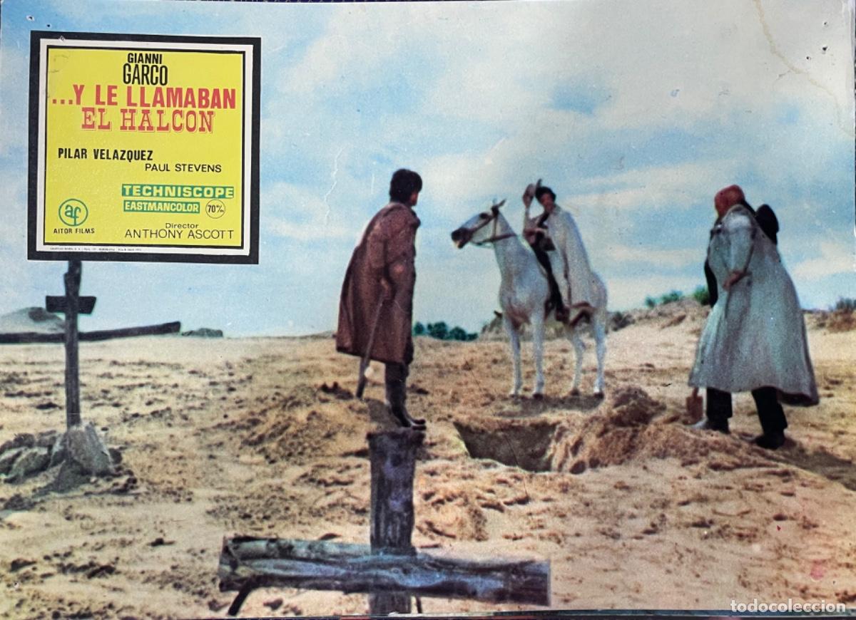 Cinema: Y le llamaban el halc&oacute;n (Fotocromo original del estreno de la pel&iacute;cula)