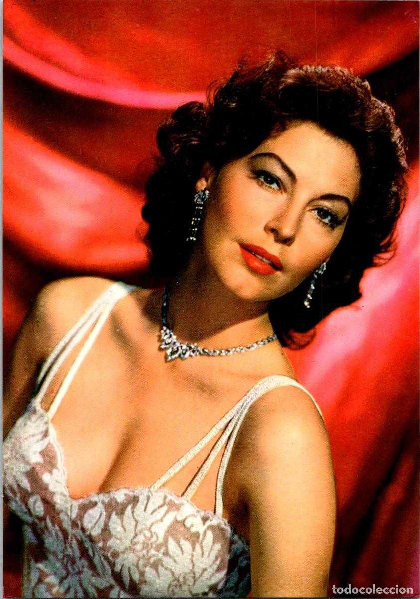 Cine: Ava Gardner - Rotalcolor N. 3 - Postal Italiana - 148x103mm