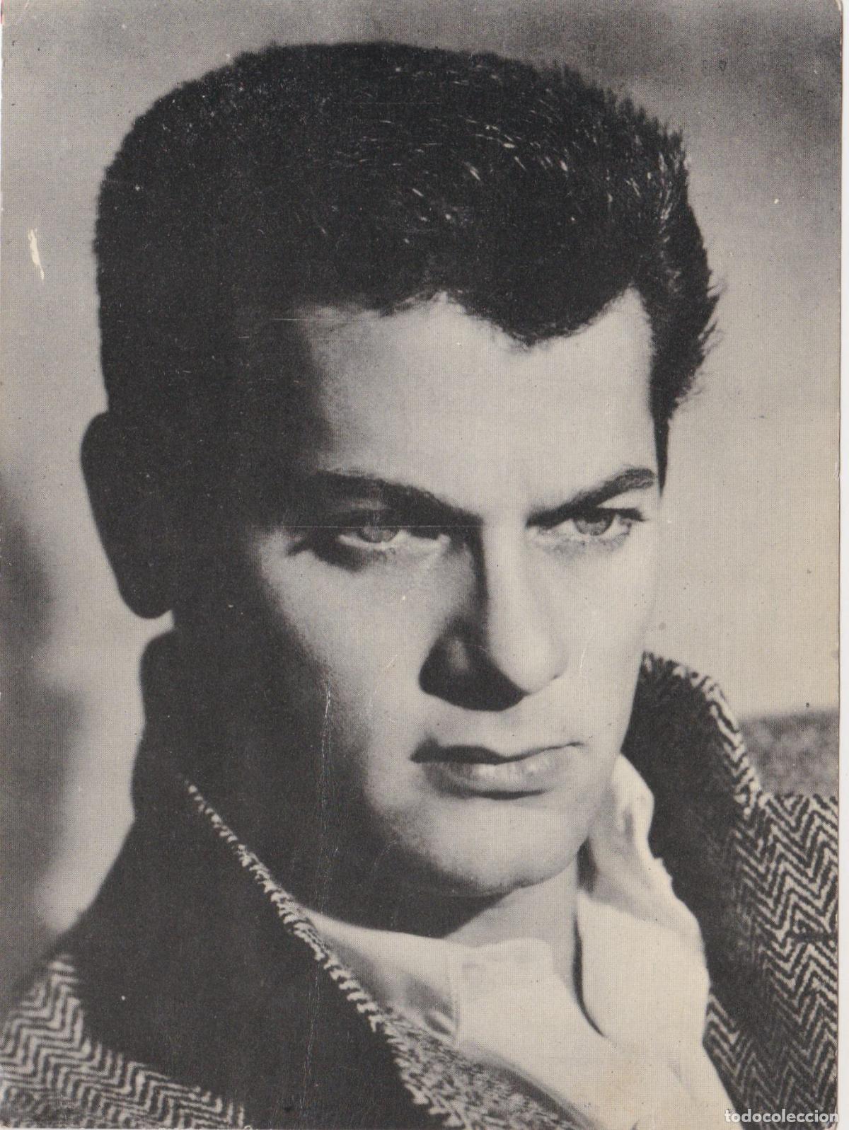 Cinema: FOTO-FICHA TONY CURTIS - ROMANTICA
