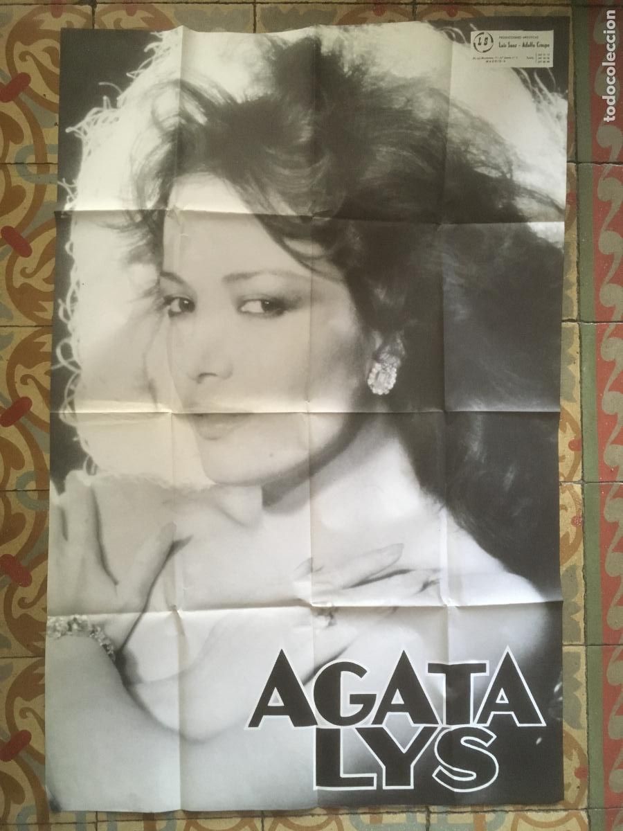 Cine: agata lys poster cartel original antiguo