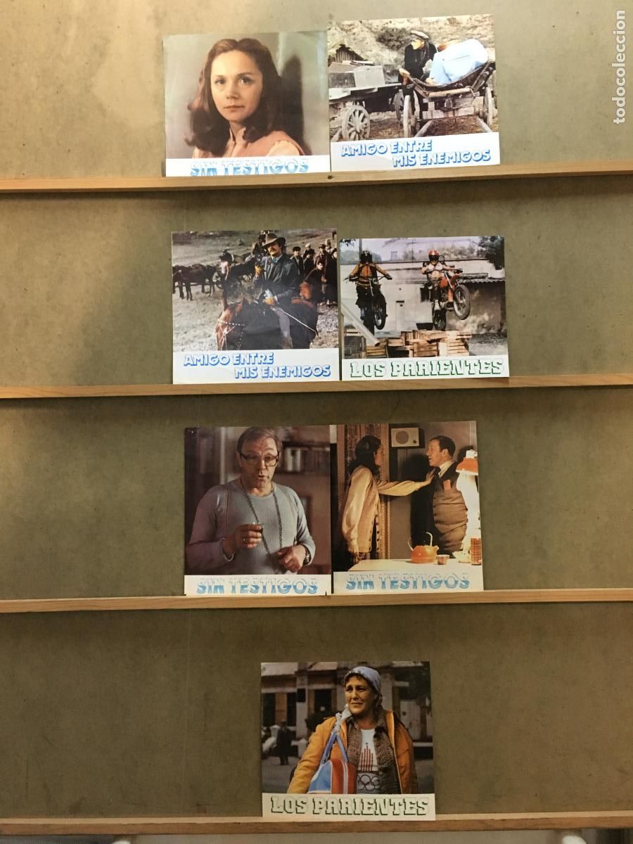 Kino: UO00D NIKITA MIKHALKOV 7 FOTOCROMOS ORIGINALES ESPA&Ntilde;OLES