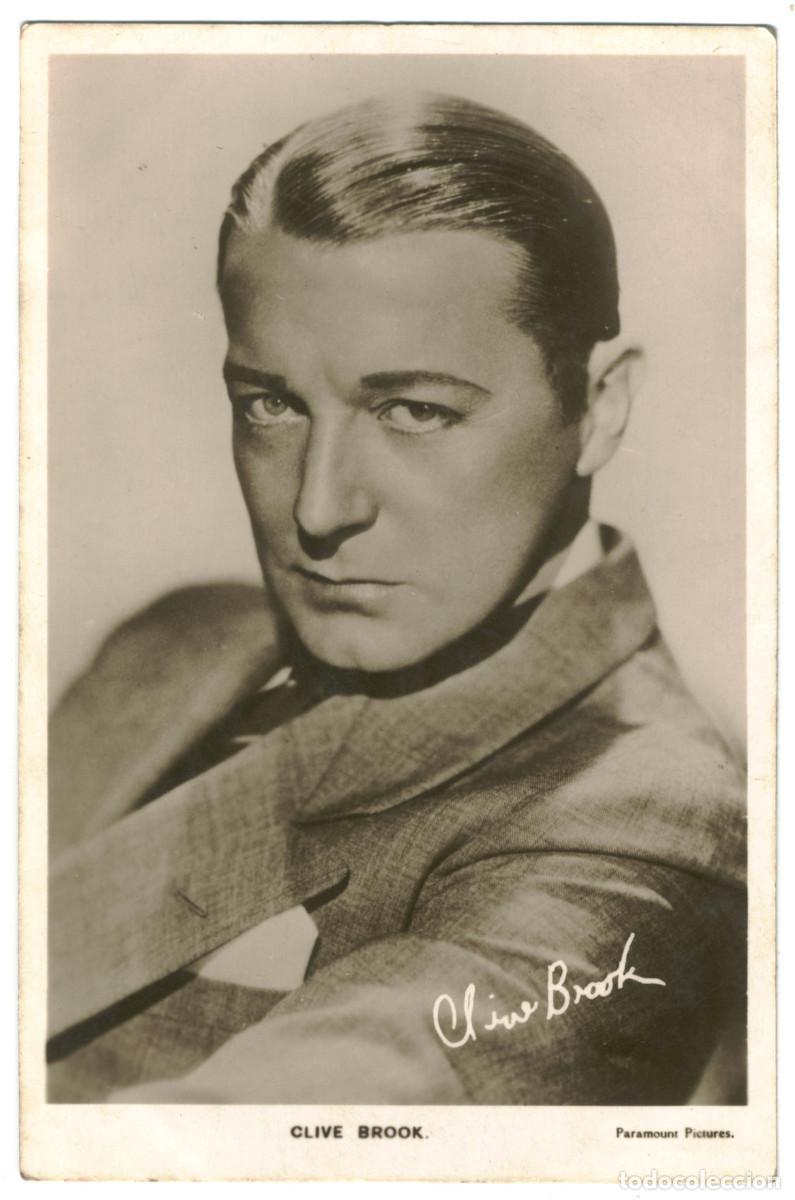 Cine: Clive Brook_Film Kurier 21. Photo MGM. Autografo editorial