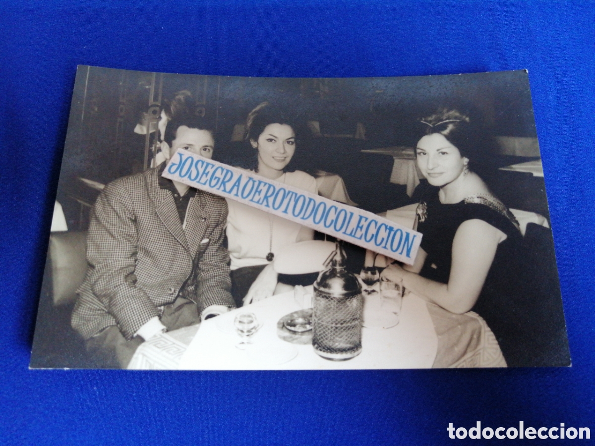 Kino: ACTORES ESPA&Ntilde;OLES CON PRENSA FOTOGRAF&Iacute;A ANTIGUA CON SELLO FOTOGR&Aacute;FICO VALENCIA