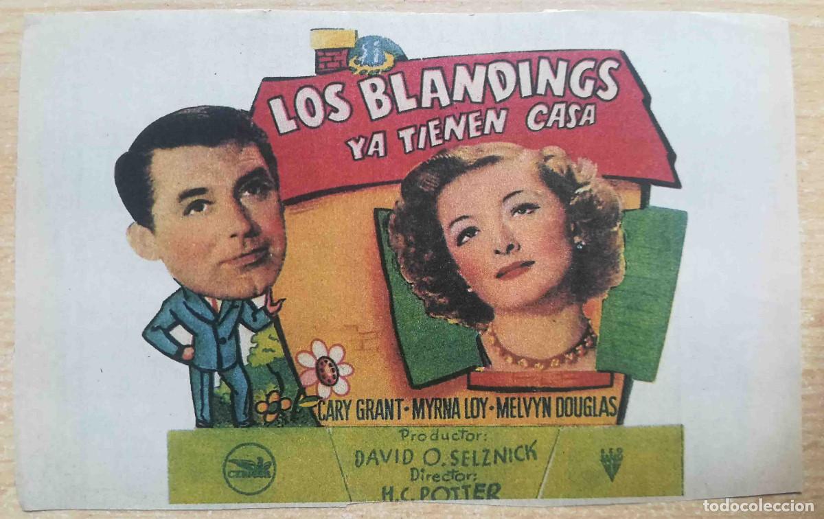 Cine: Los Blandings ya tienen casa. H.C. Potter, 1948 (Cary Grant, Myrna Loy) Programa de mano revista