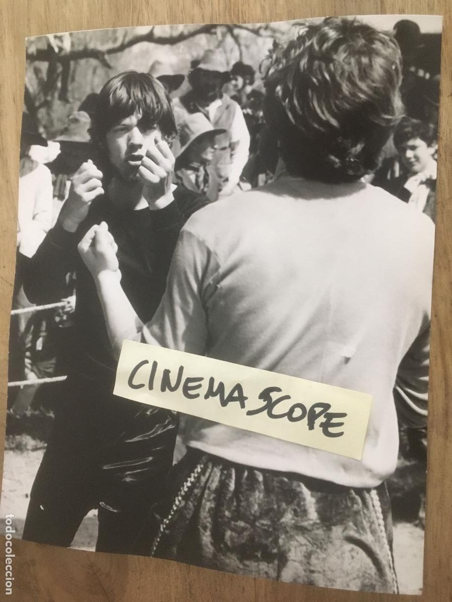 Cine: ned kelly mick jagger rolling stones foto original estreno