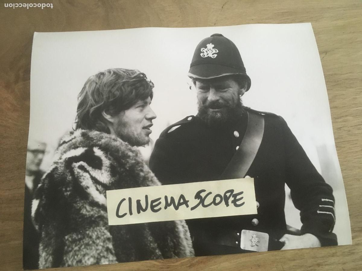 Cine: ned kelly mick jagger rolling stones foto original estreno
