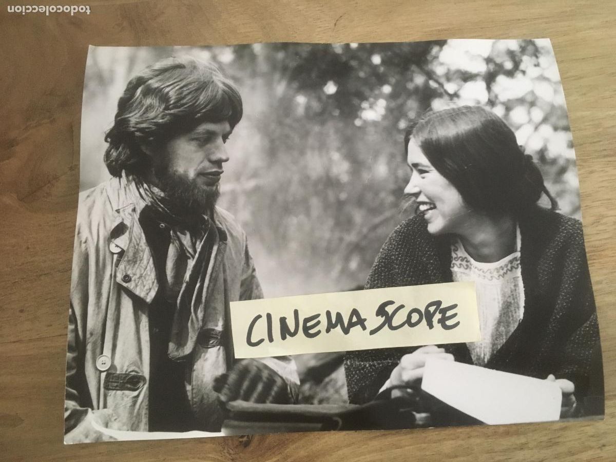 Cine: ned kelly mick jagger rolling stones foto original estreno