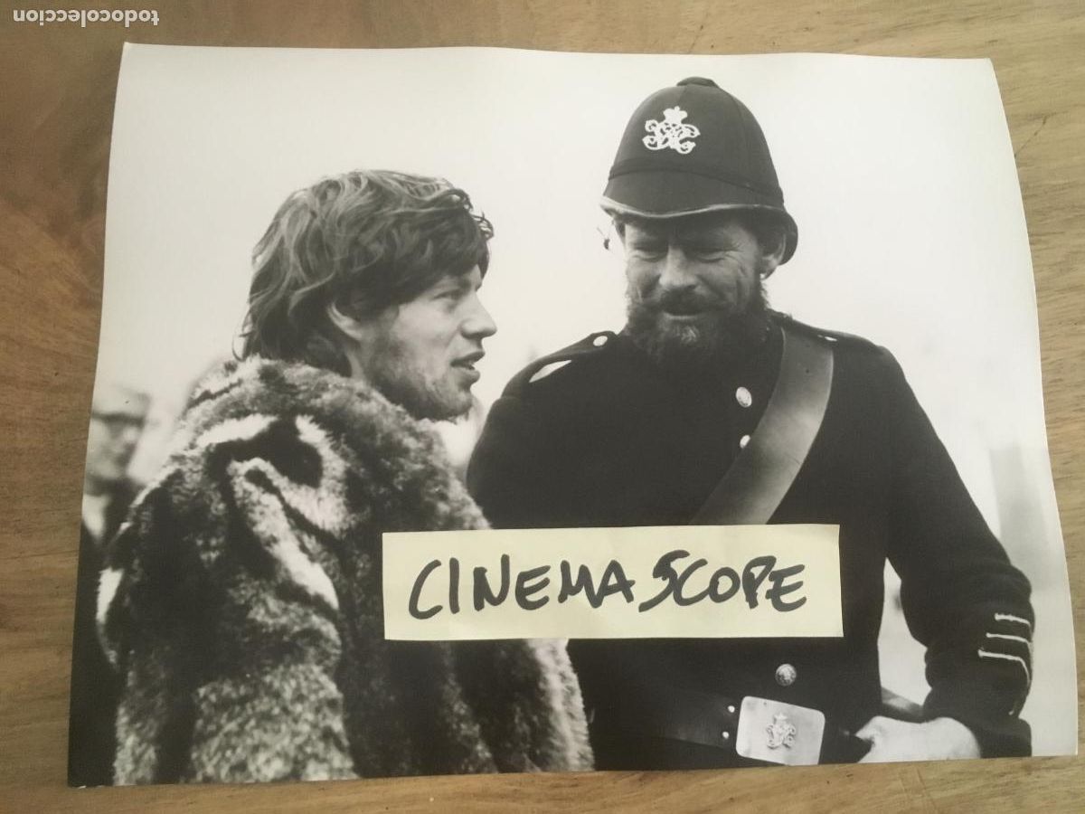 Cine: ned kelly mick jagger rolling stones foto original estreno