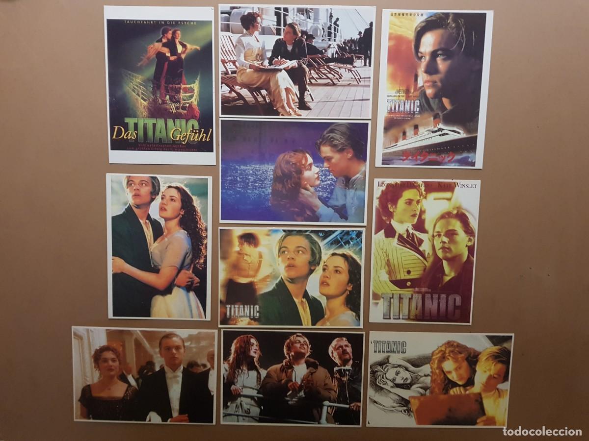 Cine: LOTE: 10 POSTALES TITANIC N&ordm; 1