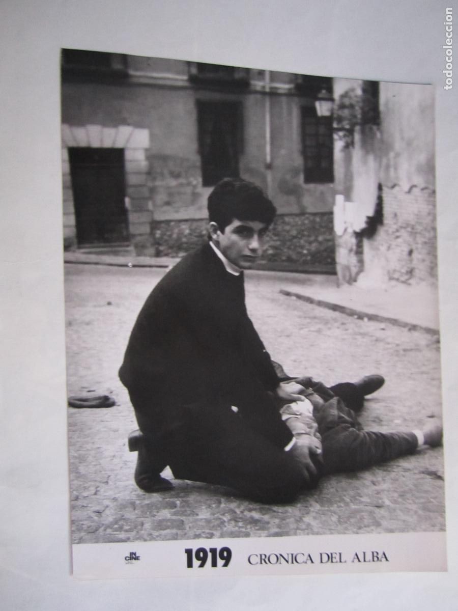 Cine: 1919 cronica del alba - foto original b/n - miguel miki molina - antonio betancor - cine espa&ntilde;ol