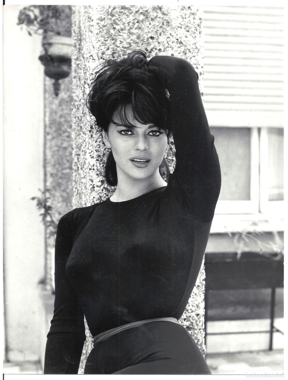 Cine: FJC 0674 GIOVANNA RALLI FOTO ORIGINAL B/N ITALIANA FOTOGRAFO ANGELO FRONTONI