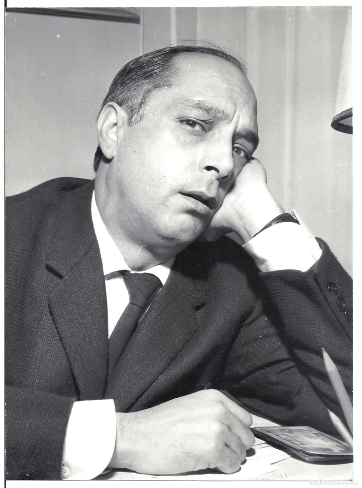 Cine: FJC 0678 JOSE MARIA RODERO FOTO ORIGINAL B/N ESPA&Ntilde;OLA FOTOGRAFO TORREMOCHA