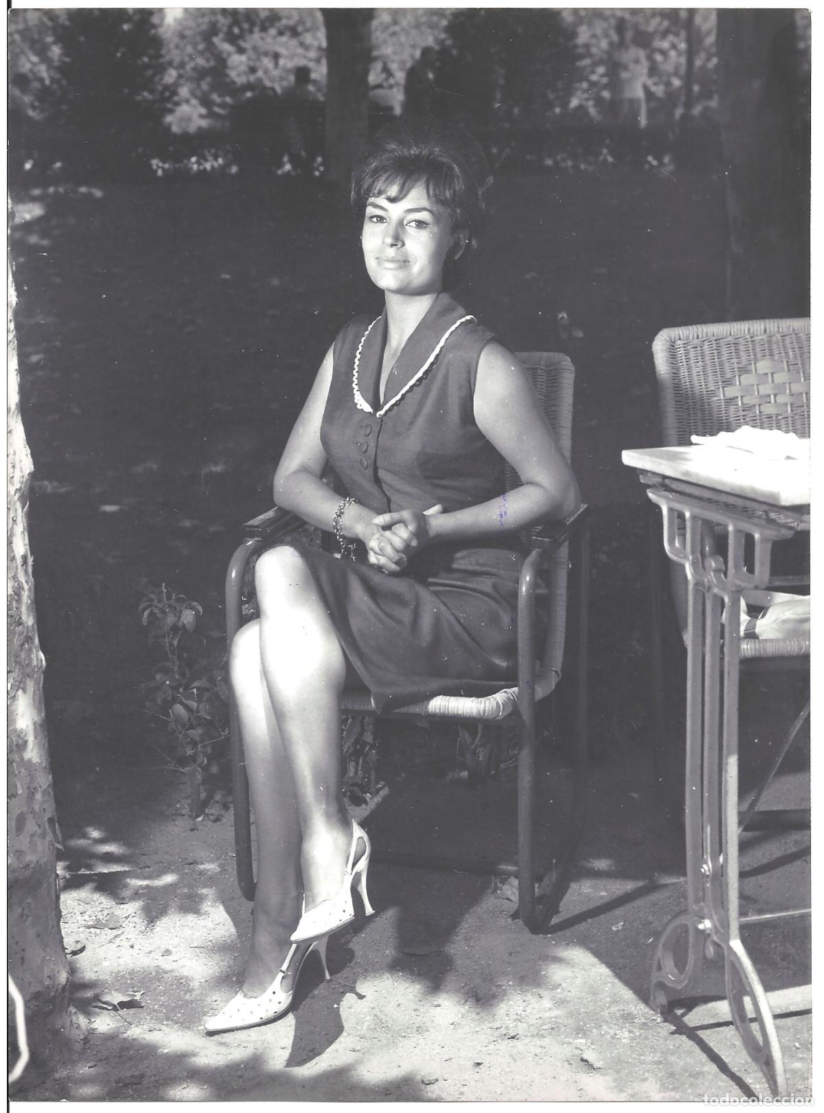 Cine: F37590 DIANA LORYS FOTO B/N ORIGINAL ESPA&Ntilde;OLA FOTOGRAFO WAGNER