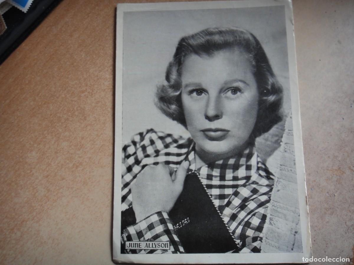 Cinema: Foto De la revista &rdquo;Florita&rdquo; de June Allyson, con breve Biograf&iacute;a, ref 4484/5