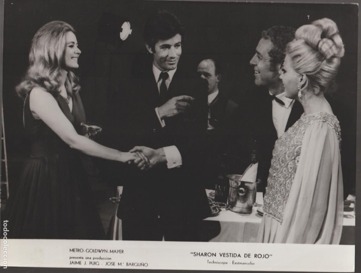 Cine: 1968 M.G.M. ''SHARON VESTIDA DE ROJO'' GEORGE CHAKIRIS BEBA LONCAR SONIA BRUNO - (C8)