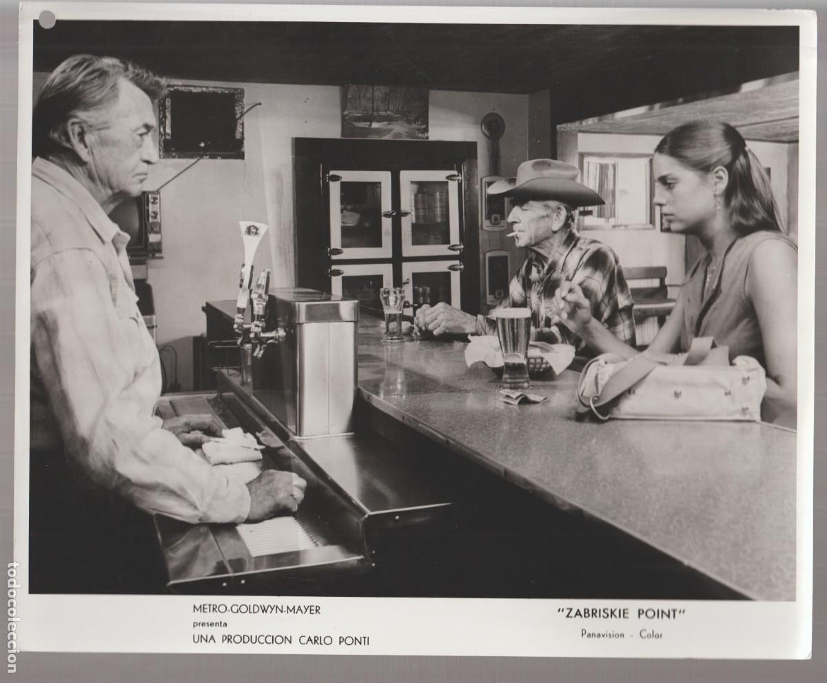 Cine: 1970 M.G.M. 'ZABRISKIE POINT' CARLO PONTI MICHELANGELO ANTONIONI Mark Frechette Daria Halprin - C30
