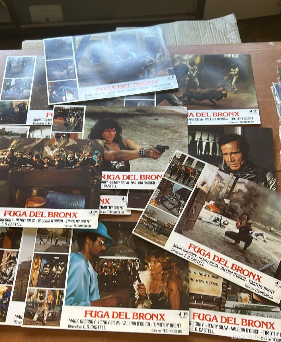 Cine: FOTOCROMOS PELICULA FUGA DEL BRONX HAY 9 UDS.