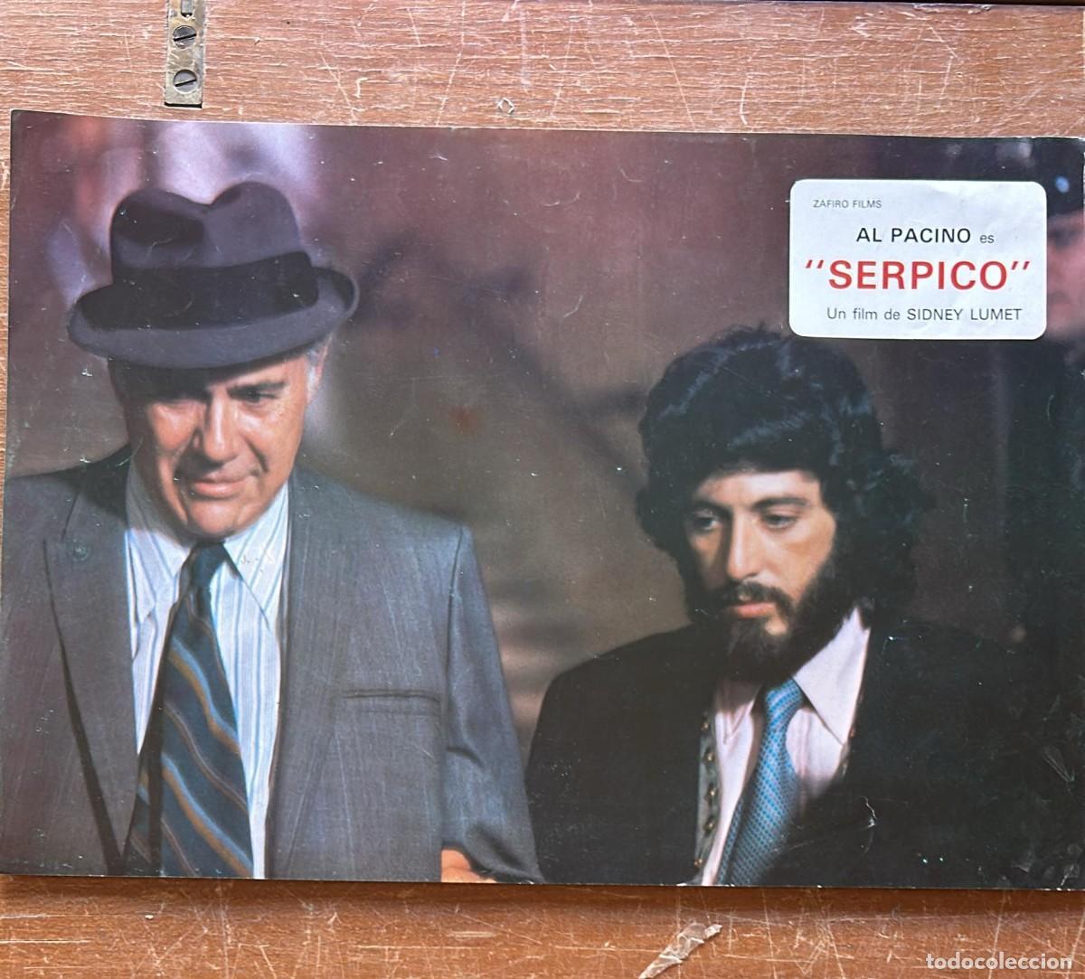 Cine: FOTOCROMOS PELICULA SERPICO DE ALPACINO HAY 1 UD.