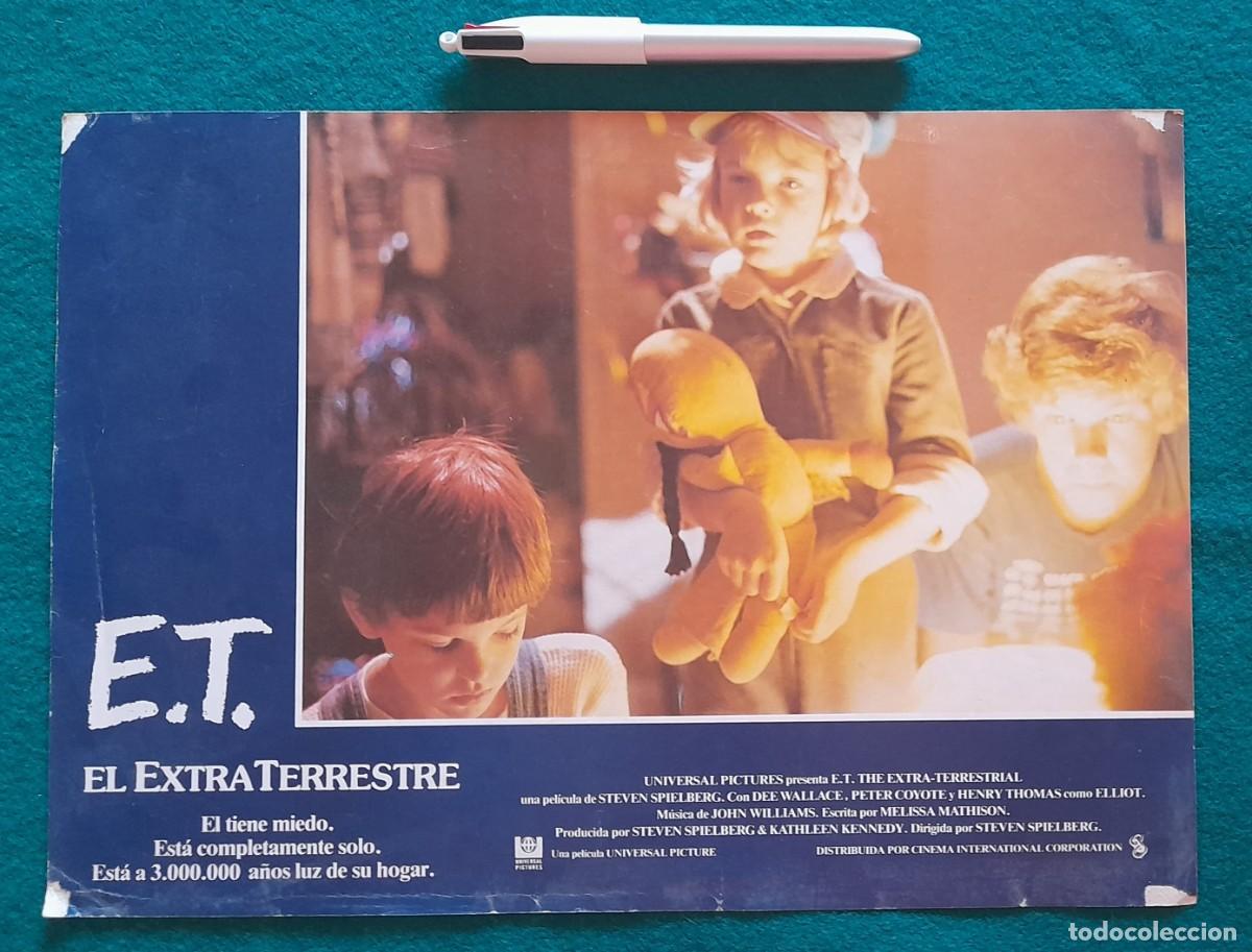 Cine: 3 Afiches de la pel&iacute;cula E.T. A&ntilde;o 1982