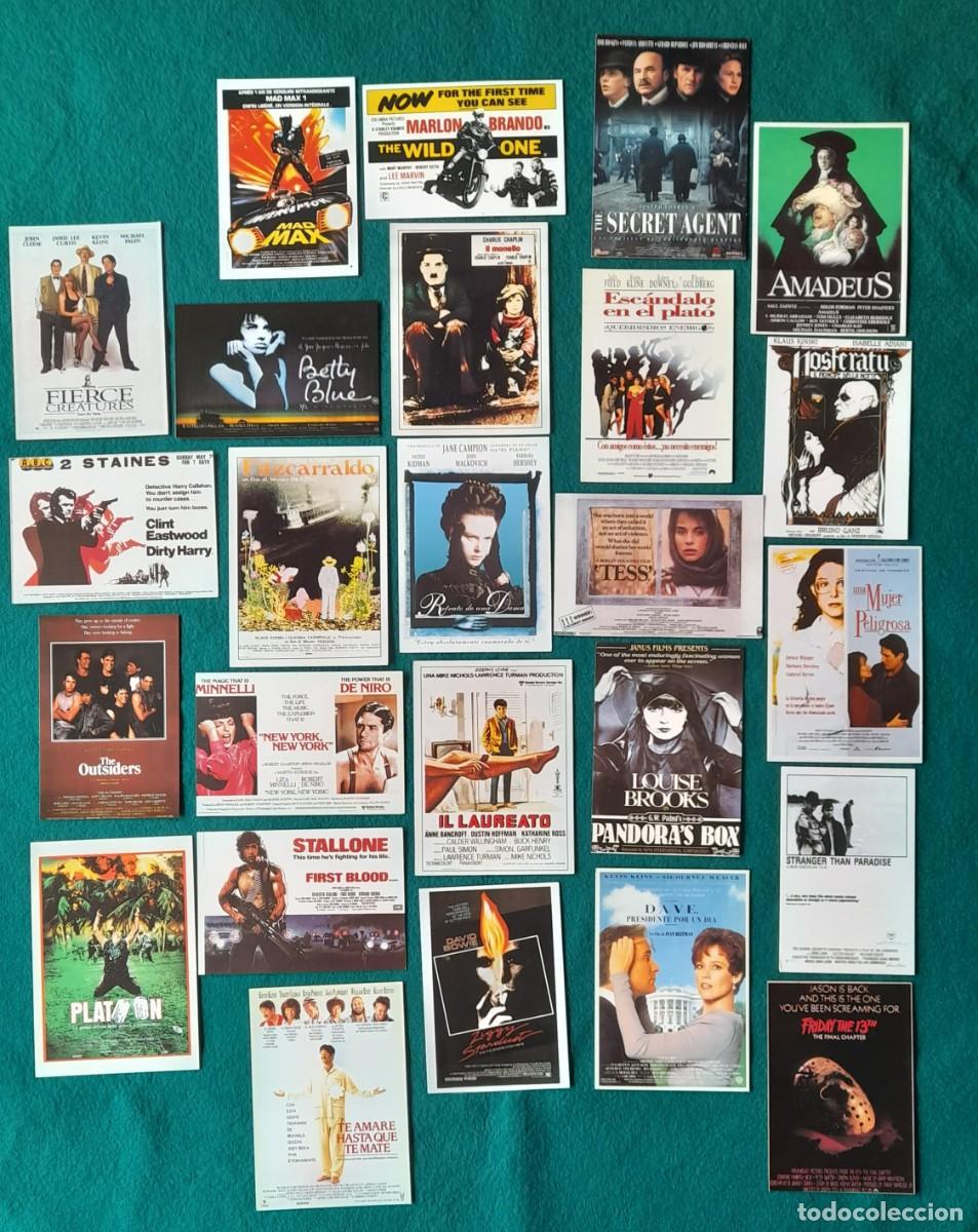 Cine: 25 Carteles de cine en tarjetas