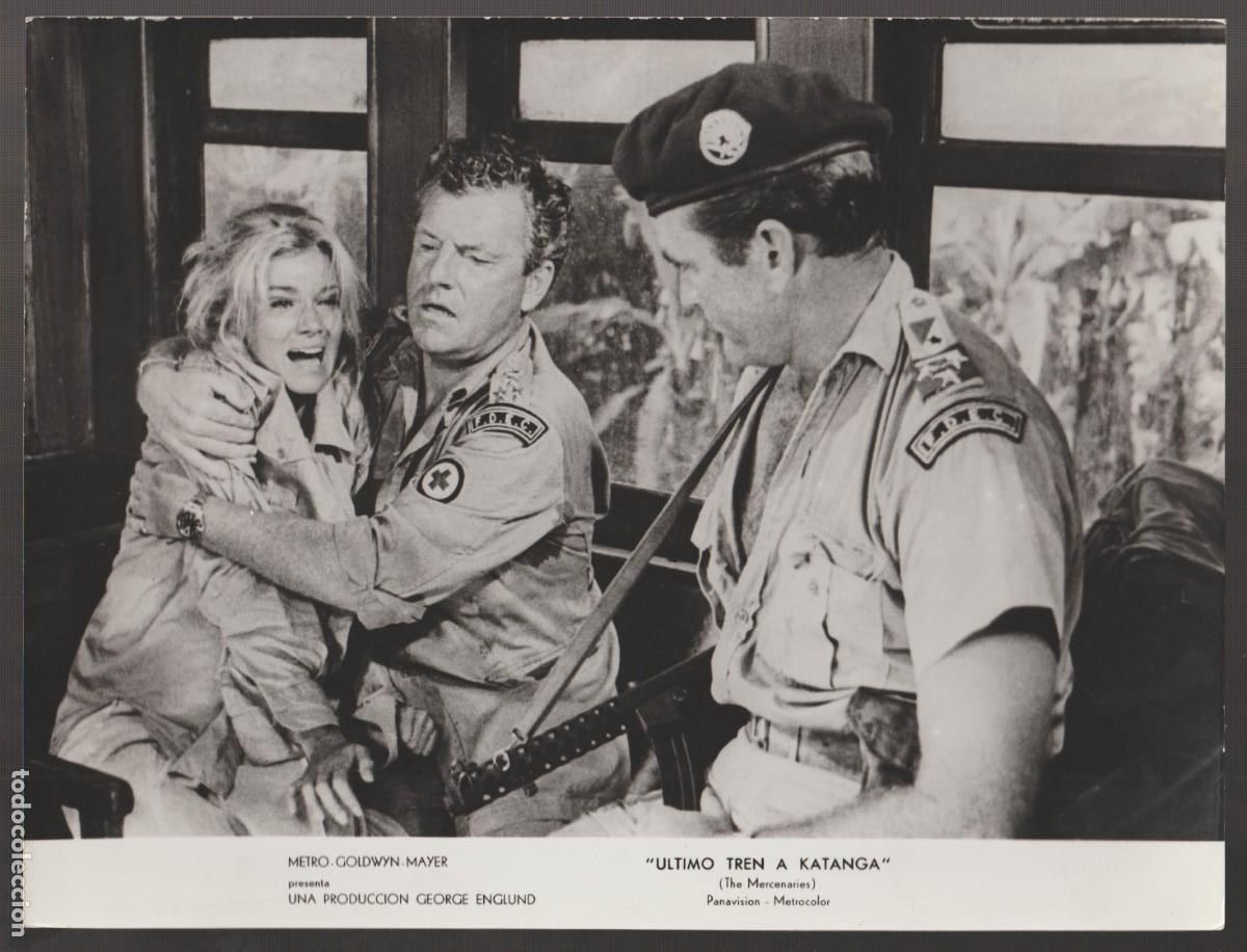 Cine: 1968 M.G.M. ''&Uacute;LTIMO TREN A KATANGA'' ROD TAYLOR YVETTE MIMIEUX JIM BROWN KENNETH MORE - C49