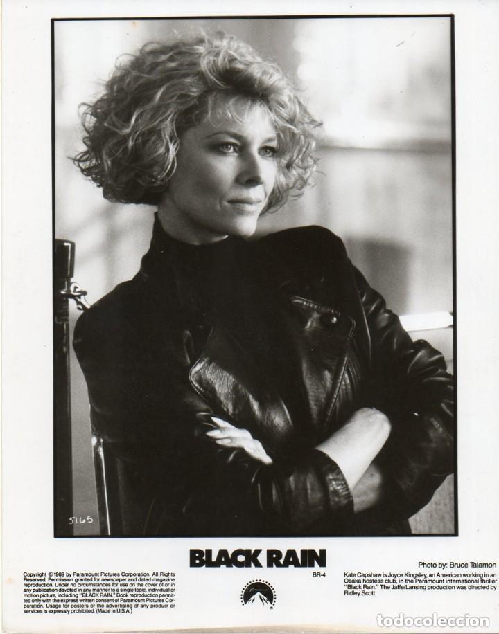 Kino: Fotograf&iacute;a Original Kate Capshow Black Rain Paramount Pictures Corportation Made USA