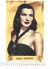 Kino: CROMO DE FAMOSIS DEL CINE N &ordm; 85 JOAN LESLIE ESTUBO PEGADO