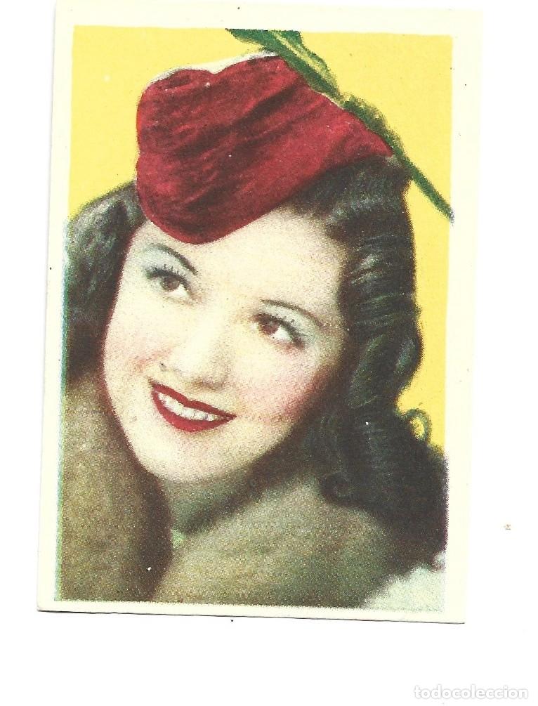 Kino: CROMO DE CINEFOTO HOJA F&ordm; 17 A . N&ordm; 10 EDITO BRUGUERA ANN RUTHERFORD