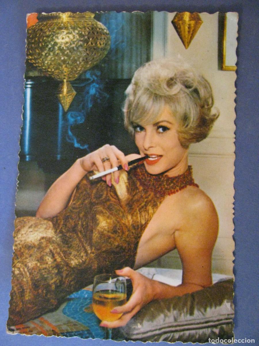 Cine: POSTAL DE JANET LEIGHT. ED. RAKER 1072.