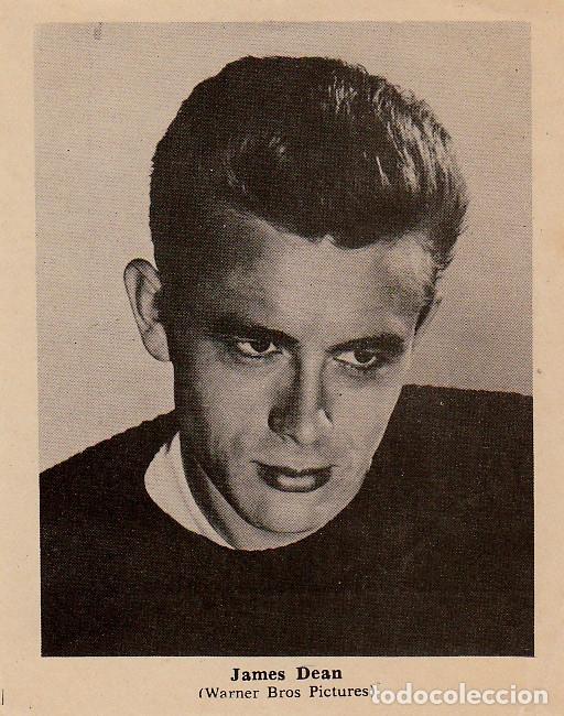 Cine: James Dean. Warner Bros Pictures. Ficha, cromo? h aa